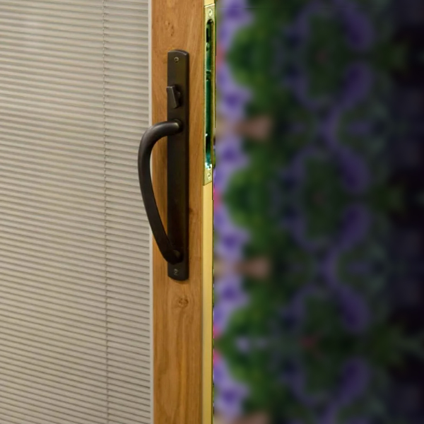Blinds Built-in to the French Door Built-in Blinds