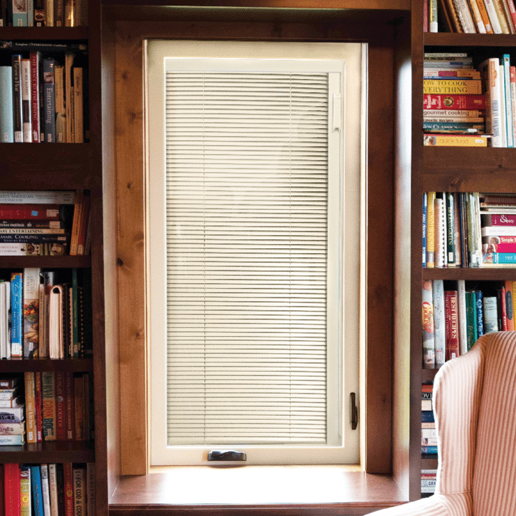 Windows with Built-in Blinds Built-in Blinds