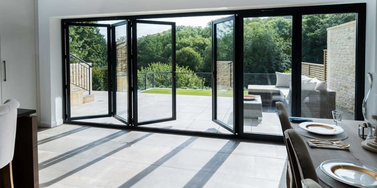 aluminum bi-fold doors