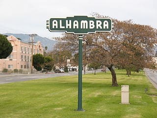 Alhambra, CA | Wikimedia Commons