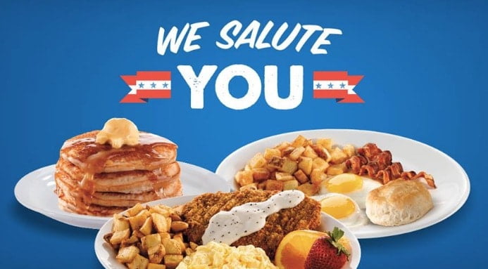 Veterans Day Deals Shoneys